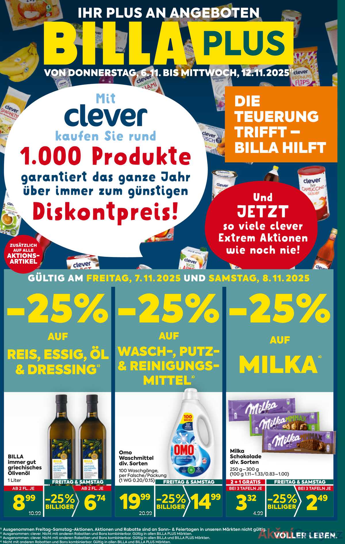 Leták BILLA Rakousko 6.11.-12.11.2025 - BILLA PLUS strana 1