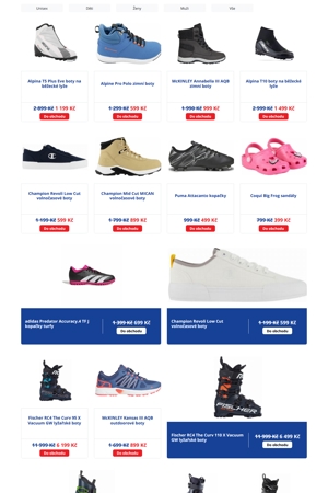 Intersport Boty - 6. 11. 2025