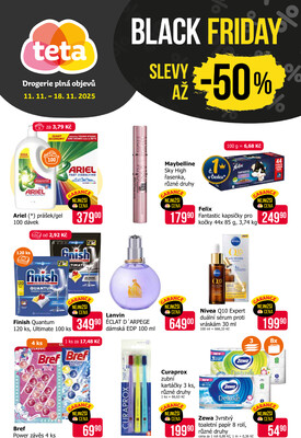 Teta drogerie Black Friday od 11.11. do 18.11.2025