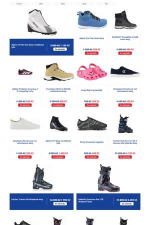 Intersport Boty - 7. 11. 2025