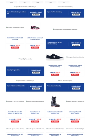 Intersport Boty - 8. 11. 2025