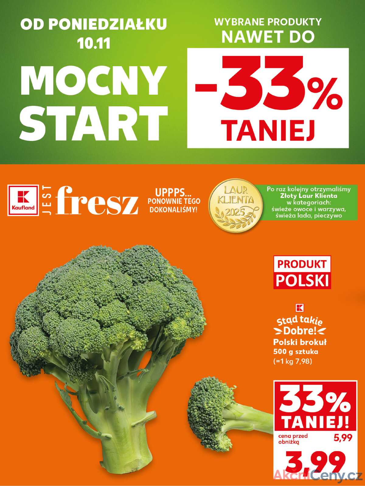 Leták Kaufland Polsko 10.11.-12.11.2025 - Silný start strana 2