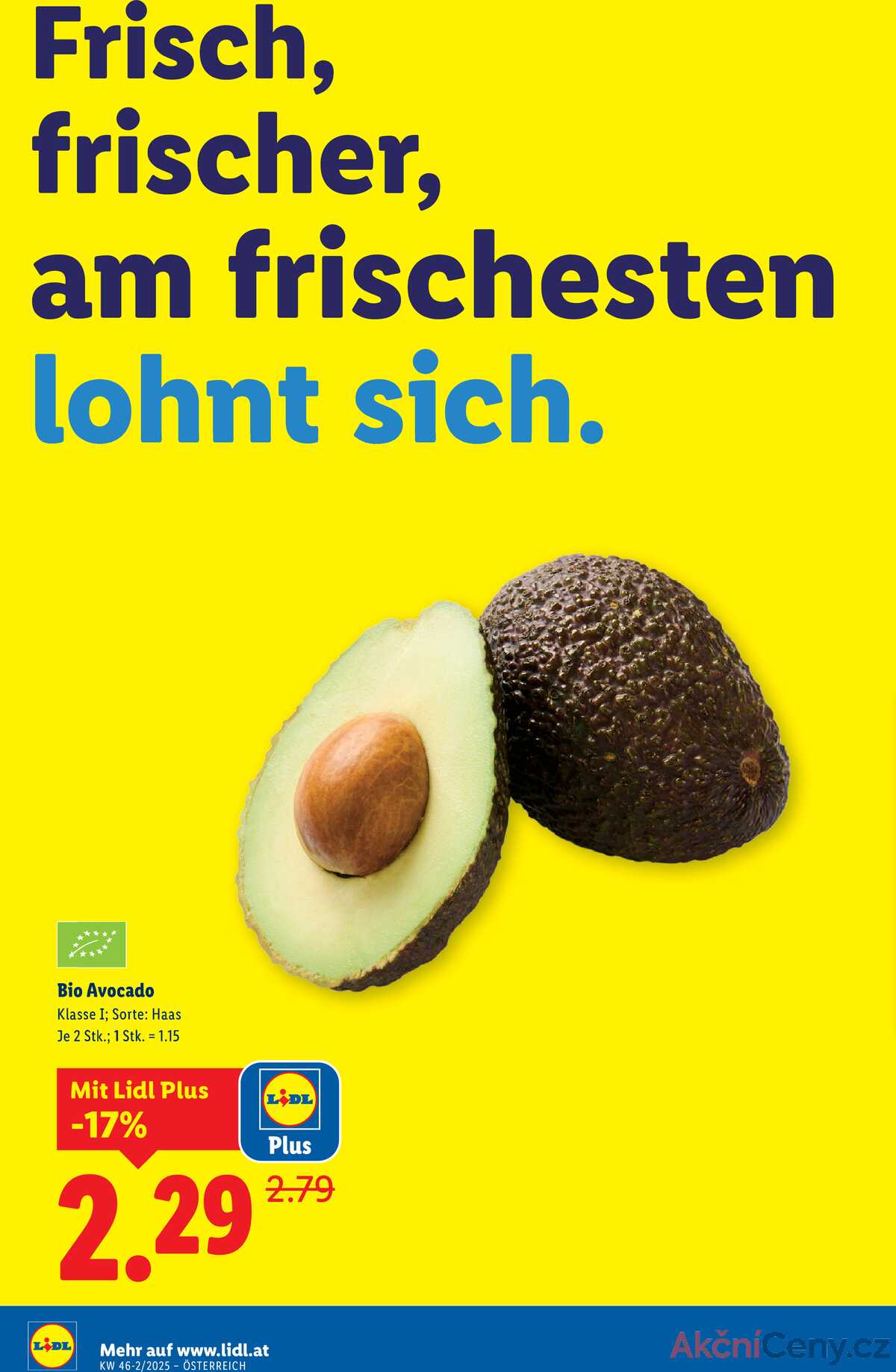 Leták Lidl Rakousko 13.11.-19.11.2025 strana 2