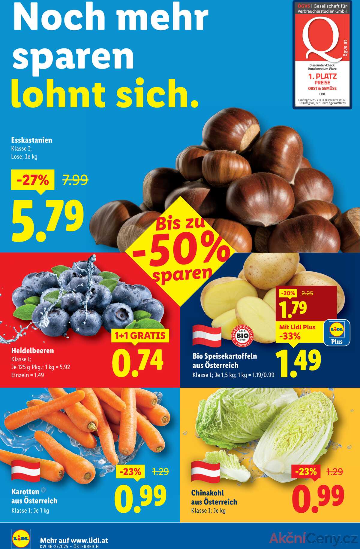 Leták Lidl Rakousko 13.11.-19.11.2025 strana 4