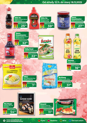 Tamda Foods od 12.11. do 18.11.2025