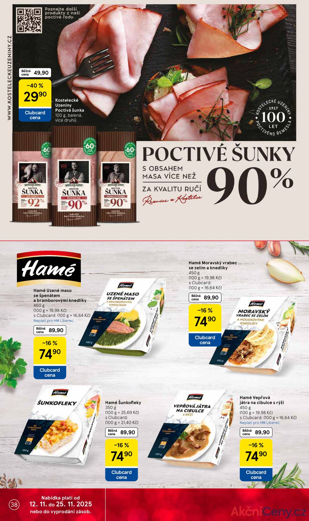 Leták Tesco - Tesco malé hypermarkety od 12.11. do 18.11.2025 - strana 38