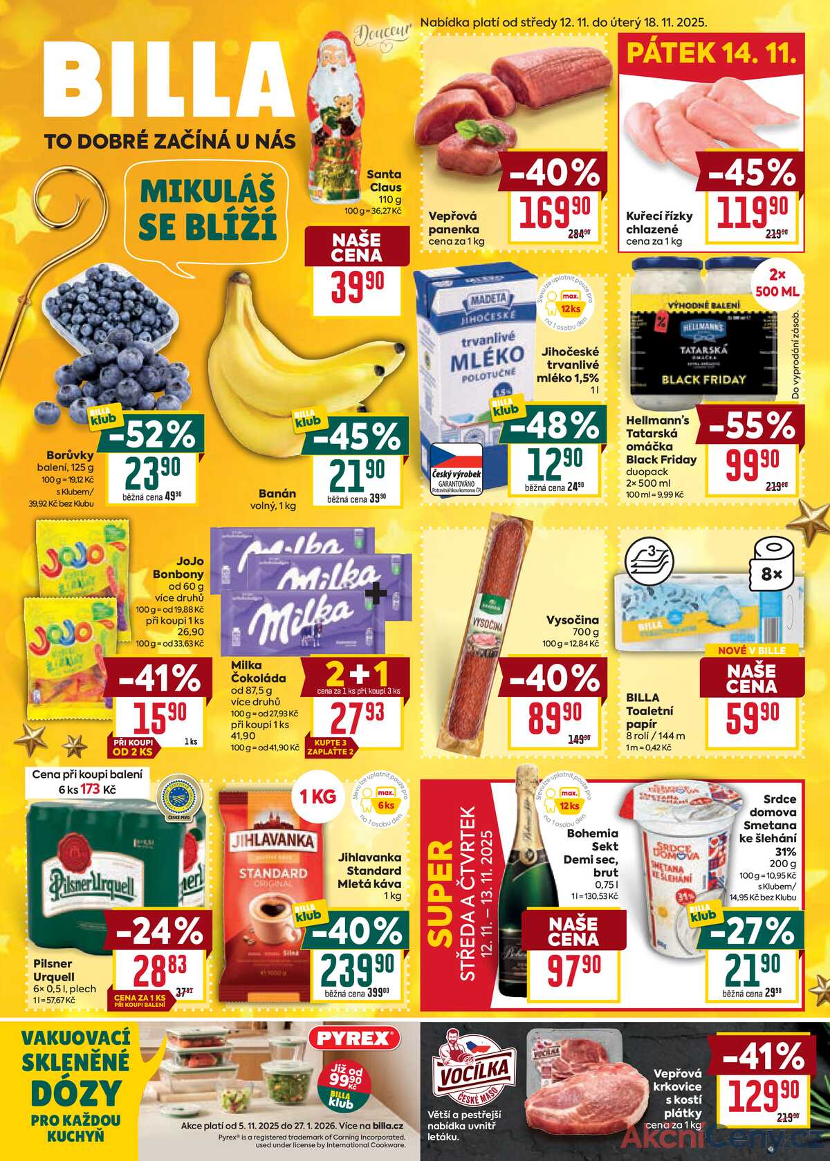 Billa  od 12.11. do 18.11.2025 strana 1