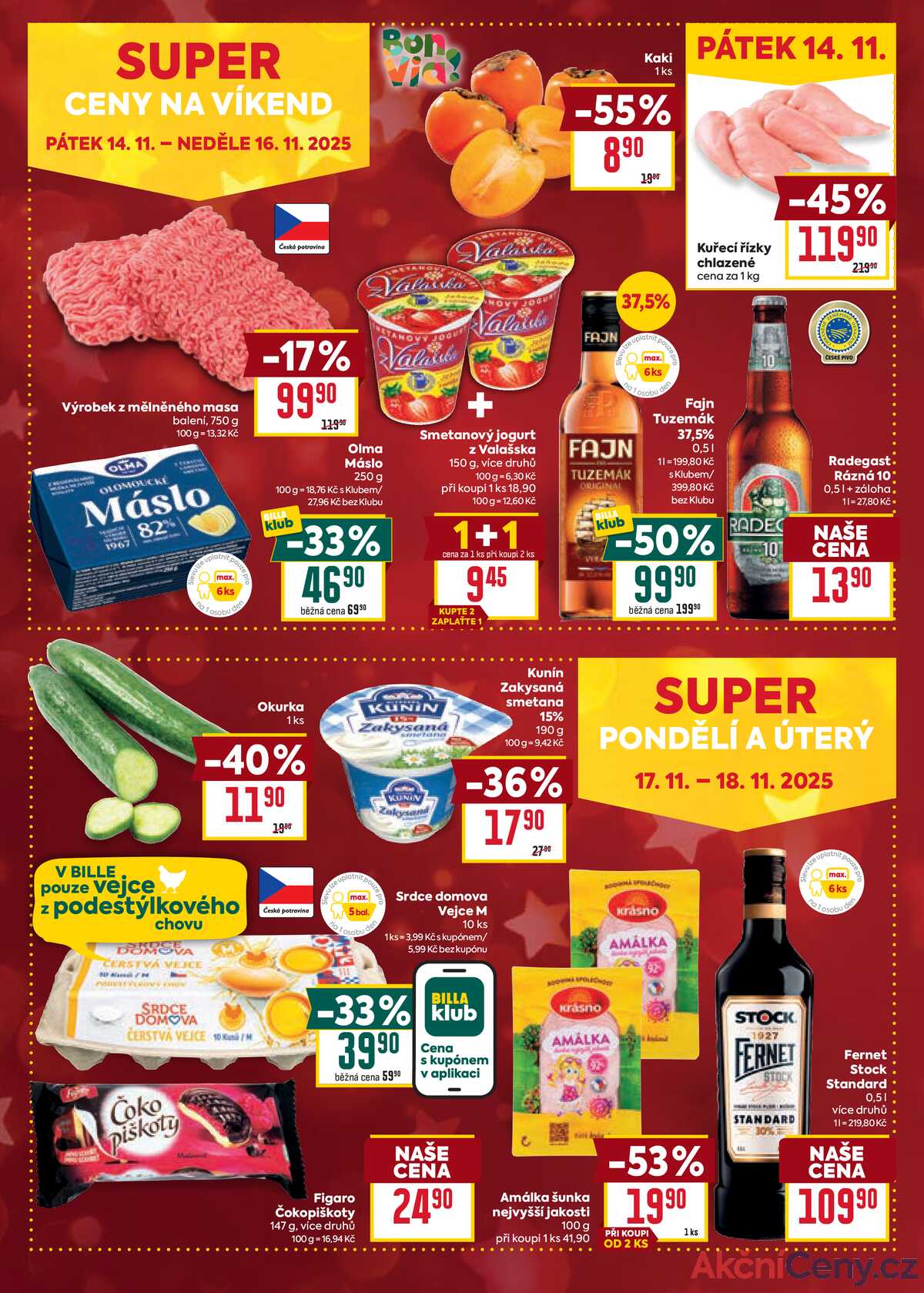 Billa malý leták od 12.11. do 18.11.2025 strana 4