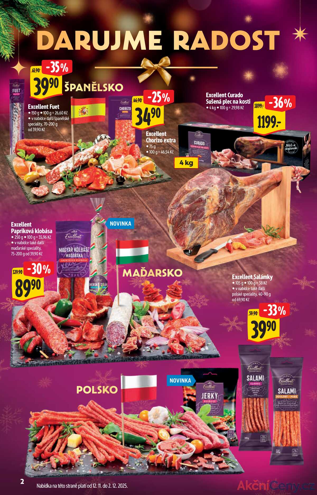 Albert  Hypermarket katalog Deli od 12.11. do 31.12.2025 strana 2