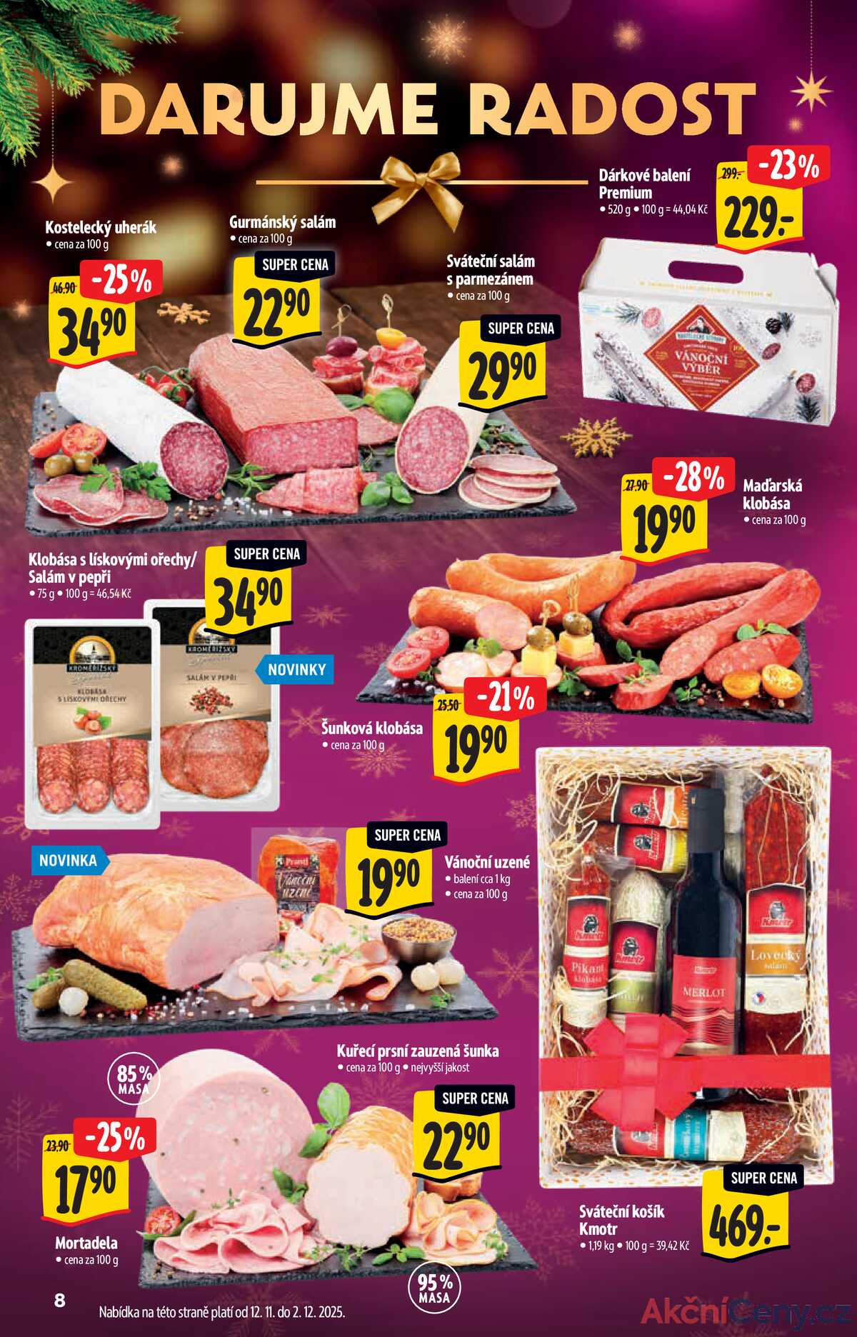 Albert  Hypermarket katalog Deli od 12.11. do 31.12.2025 strana 8