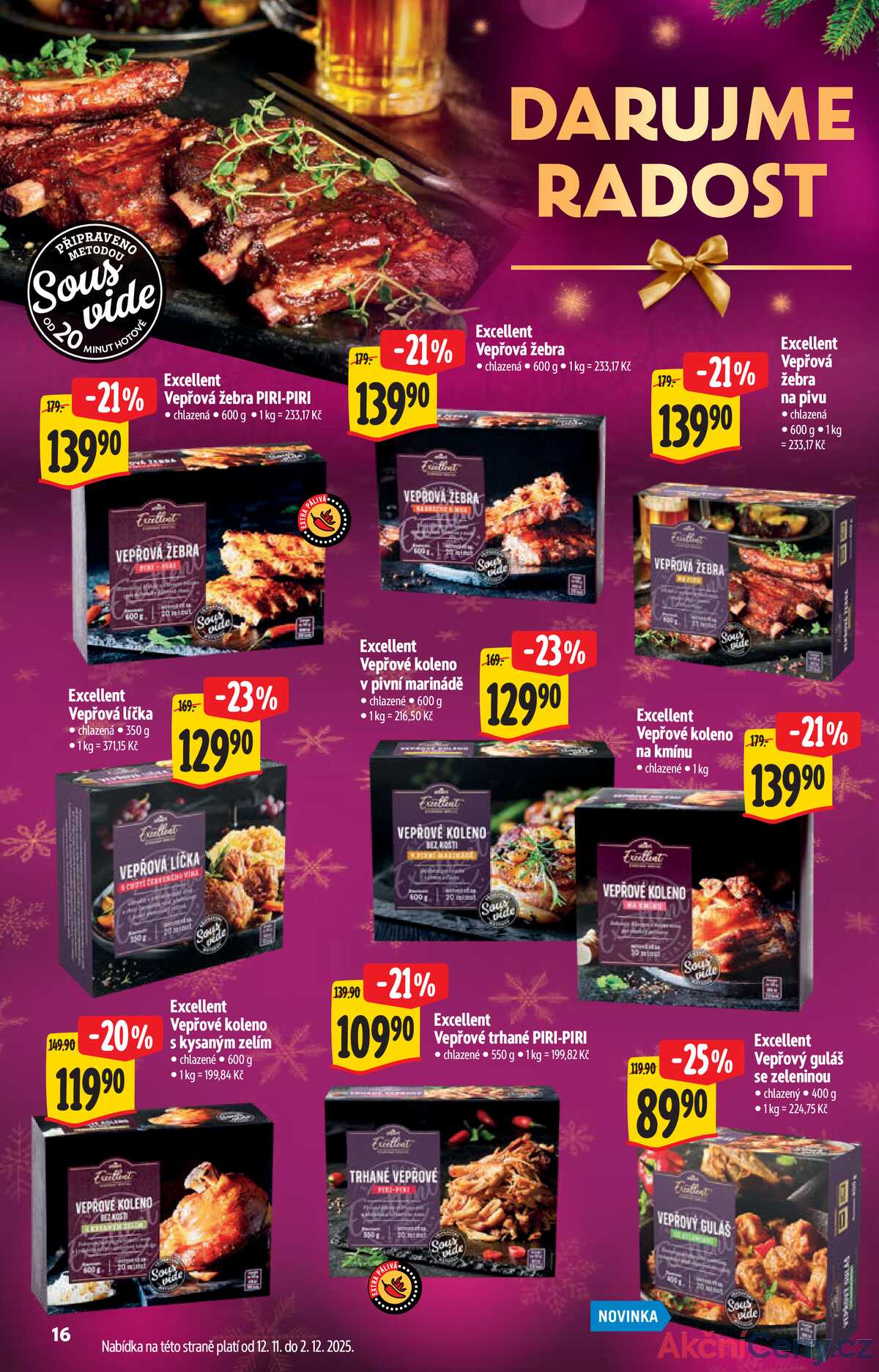 Albert  Hypermarket katalog Deli od 12.11. do 31.12.2025 strana 16