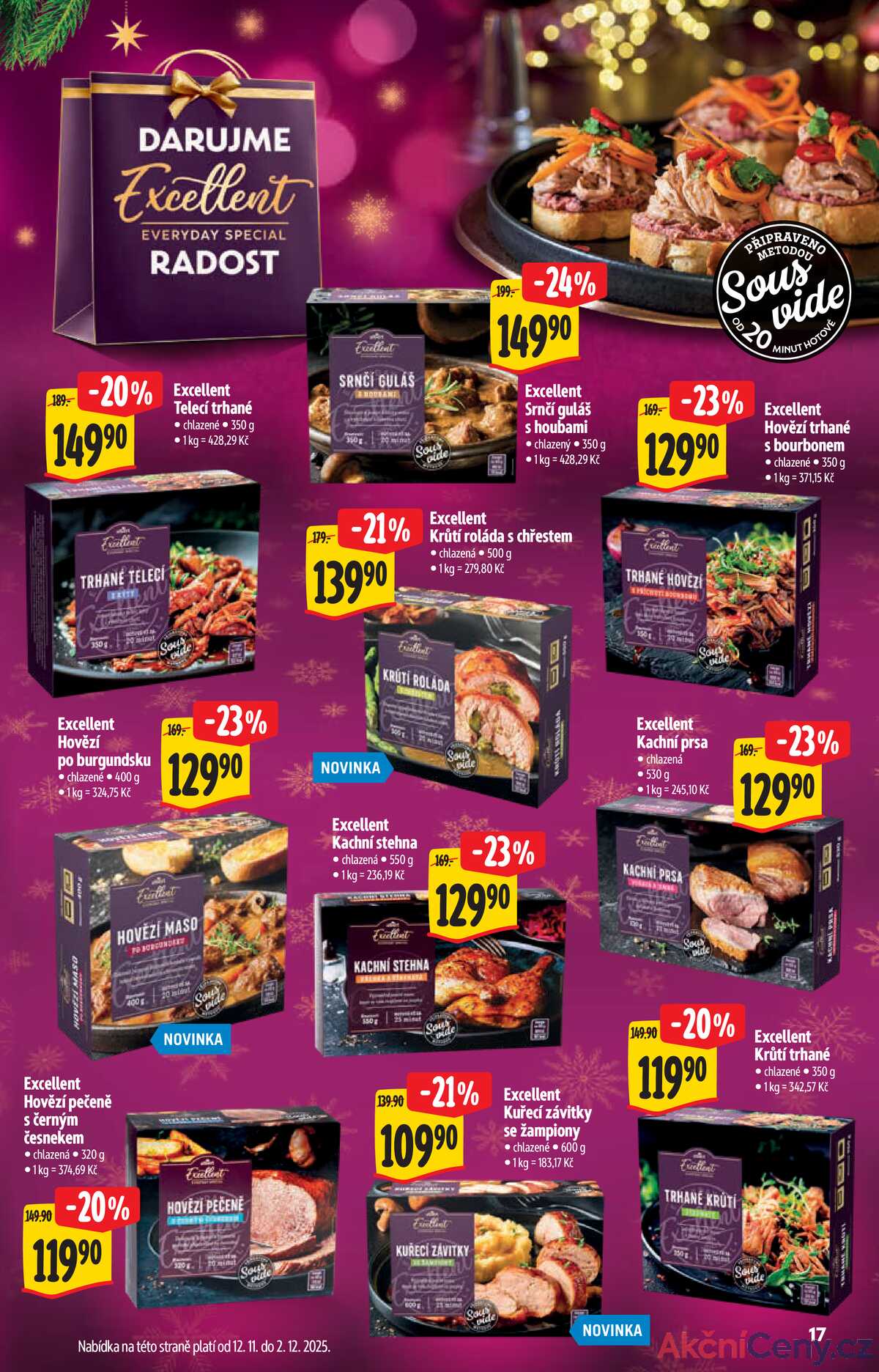 Albert  Hypermarket katalog Deli od 12.11. do 31.12.2025 strana 17