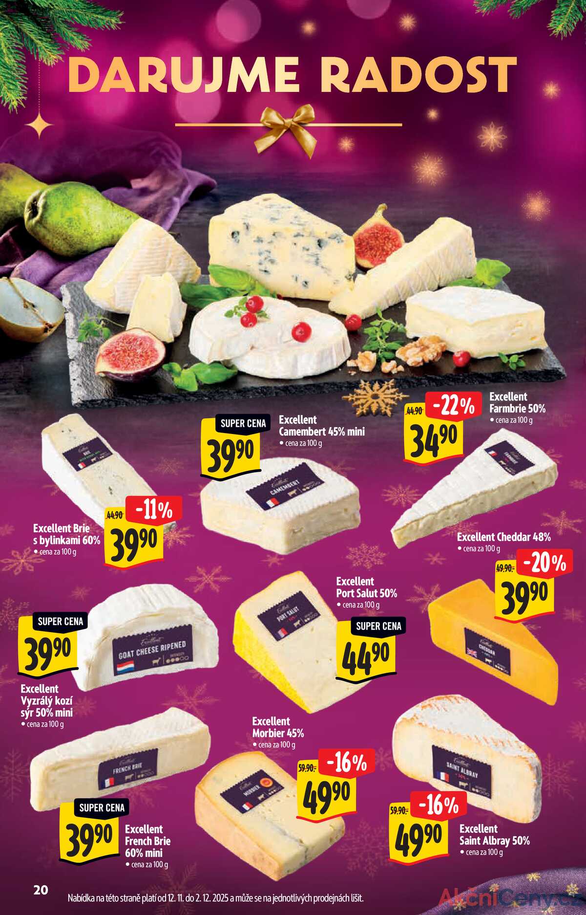 Albert  Hypermarket katalog Deli od 12.11. do 31.12.2025 strana 20