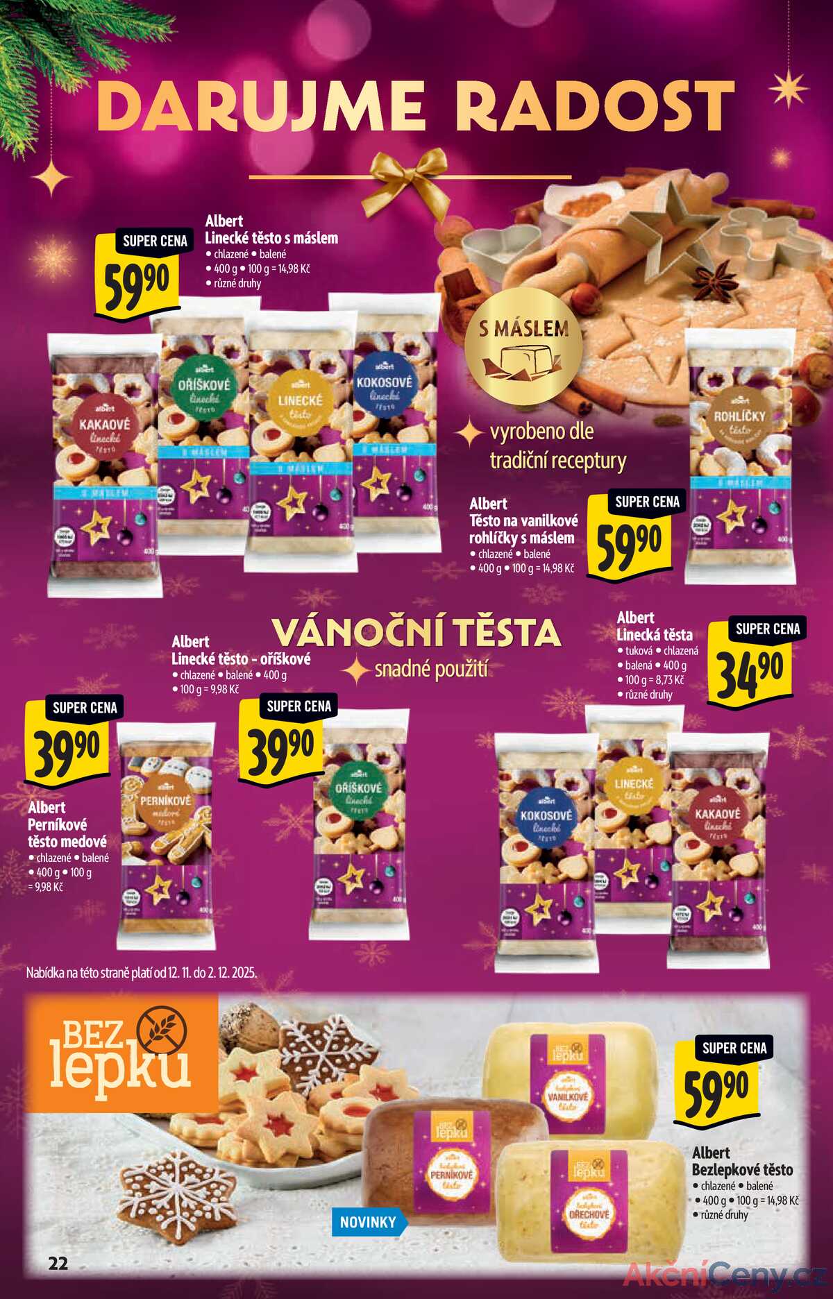 Albert  Hypermarket katalog Deli od 12.11. do 31.12.2025 strana 22