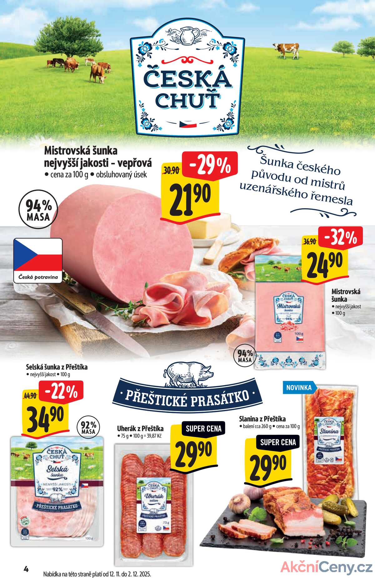 Albert Supermarket katalog Deli od 12.11. do 31.12.2025 strana 4