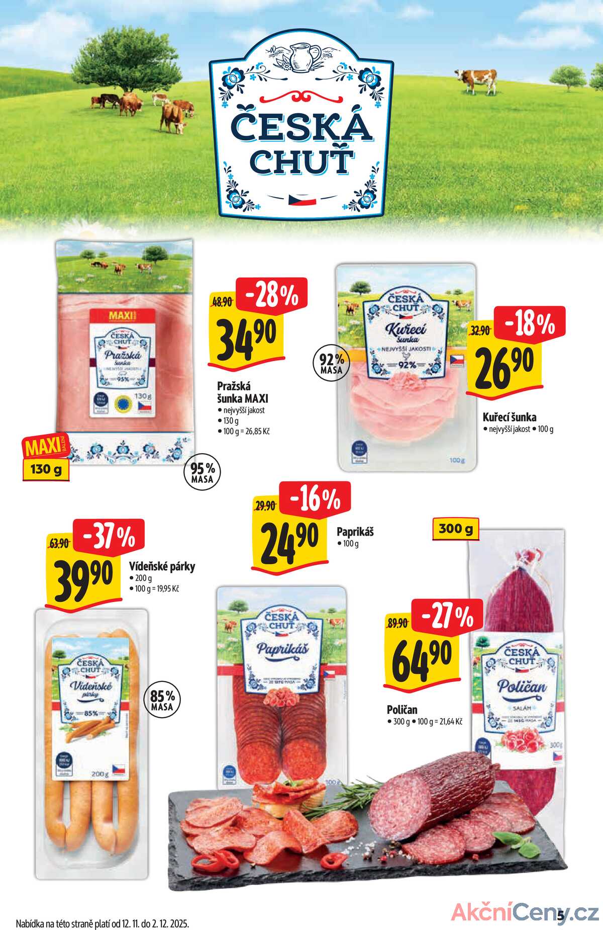 Albert Supermarket katalog Deli od 12.11. do 31.12.2025 strana 5