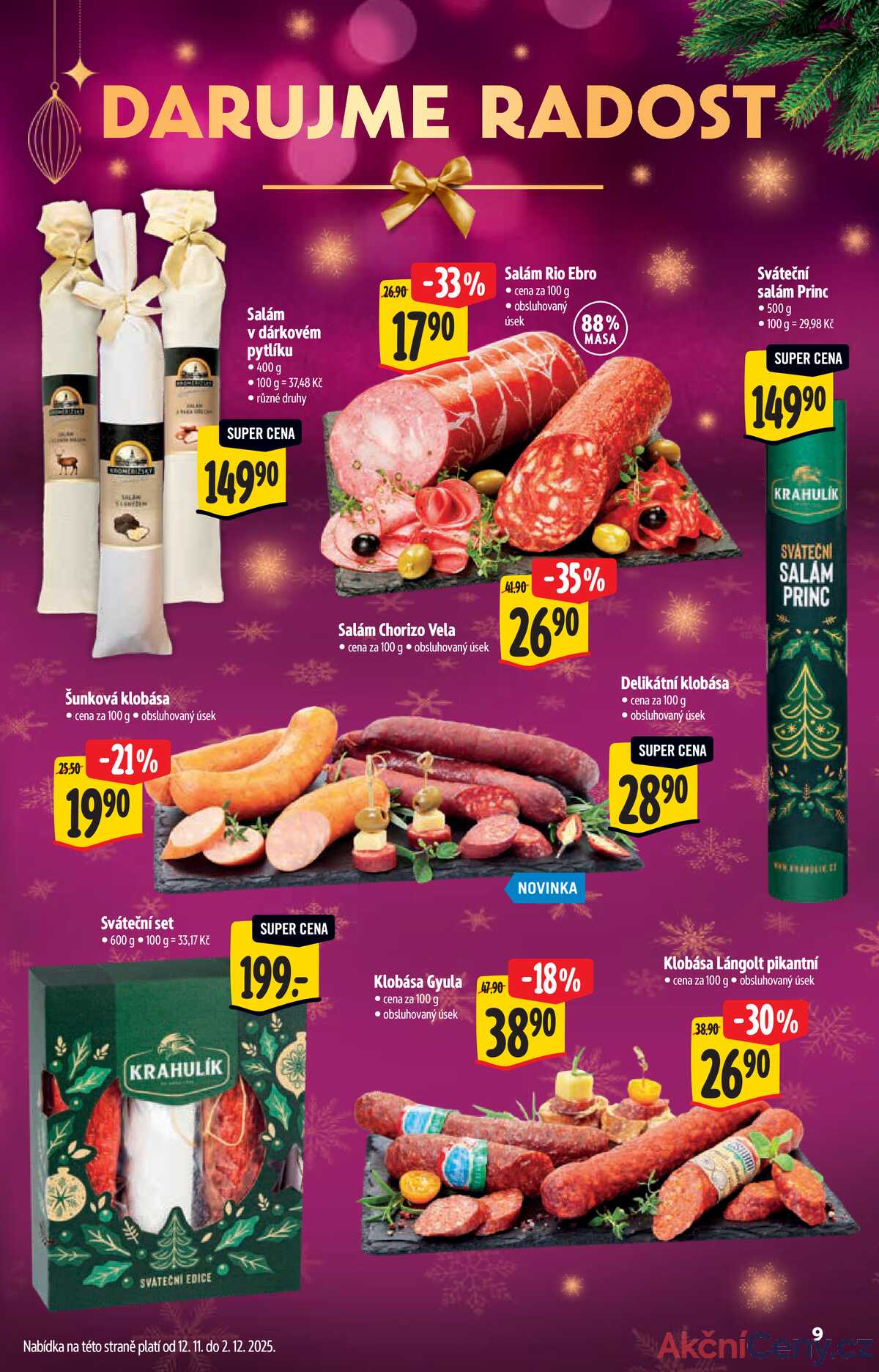 Albert Supermarket katalog Deli od 12.11. do 31.12.2025 strana 9