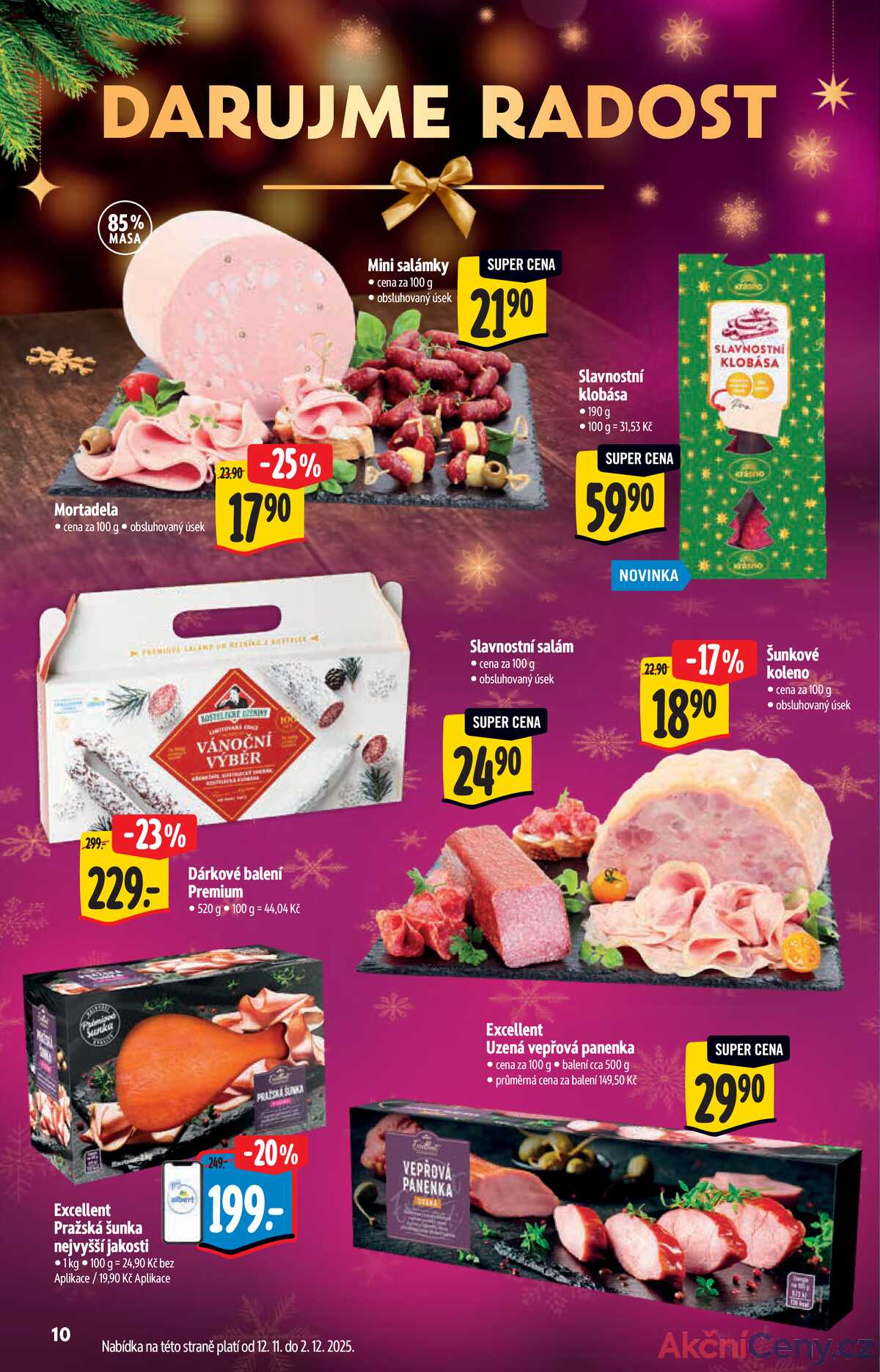 Albert Supermarket katalog Deli od 12.11. do 31.12.2025 strana 10