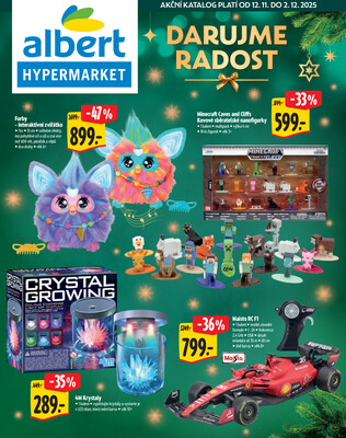 Albert Hypermarket Vánoce od 12.11. do 2.12.2025
