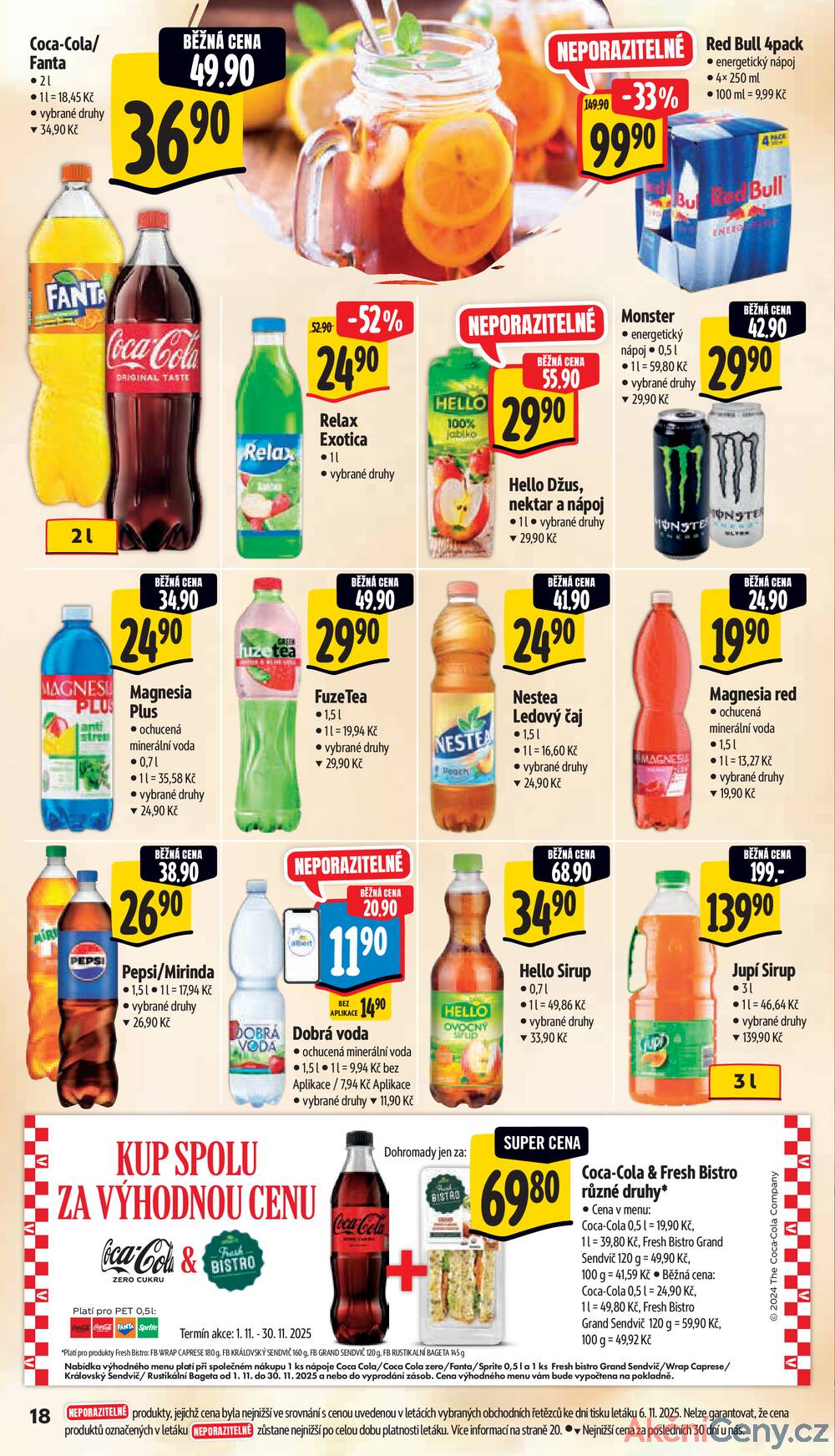 Leták Albert - Albert Supermarket od 12.11. do 18.11.2025 - strana 22 Leták Albert - Albert Supermarket od 12.11. do 18.11.2025 - strana 22