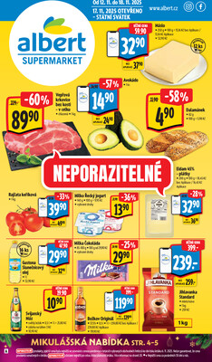 Albert Supermarket od 12.11. do 18.11.2025