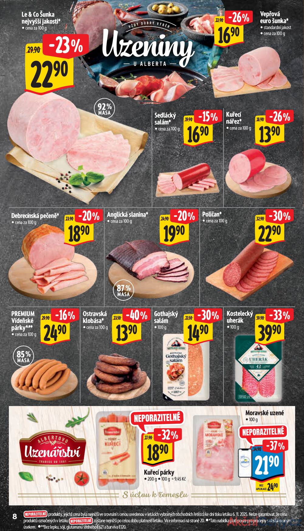 Leták Albert - Albert Supermarket Jihomoravský od 12.11. do 18.11.2025 - strana 17 Leták Albert - Albert Supermarket Jihomoravský od 12.11. do 18.11.2025 - strana 17