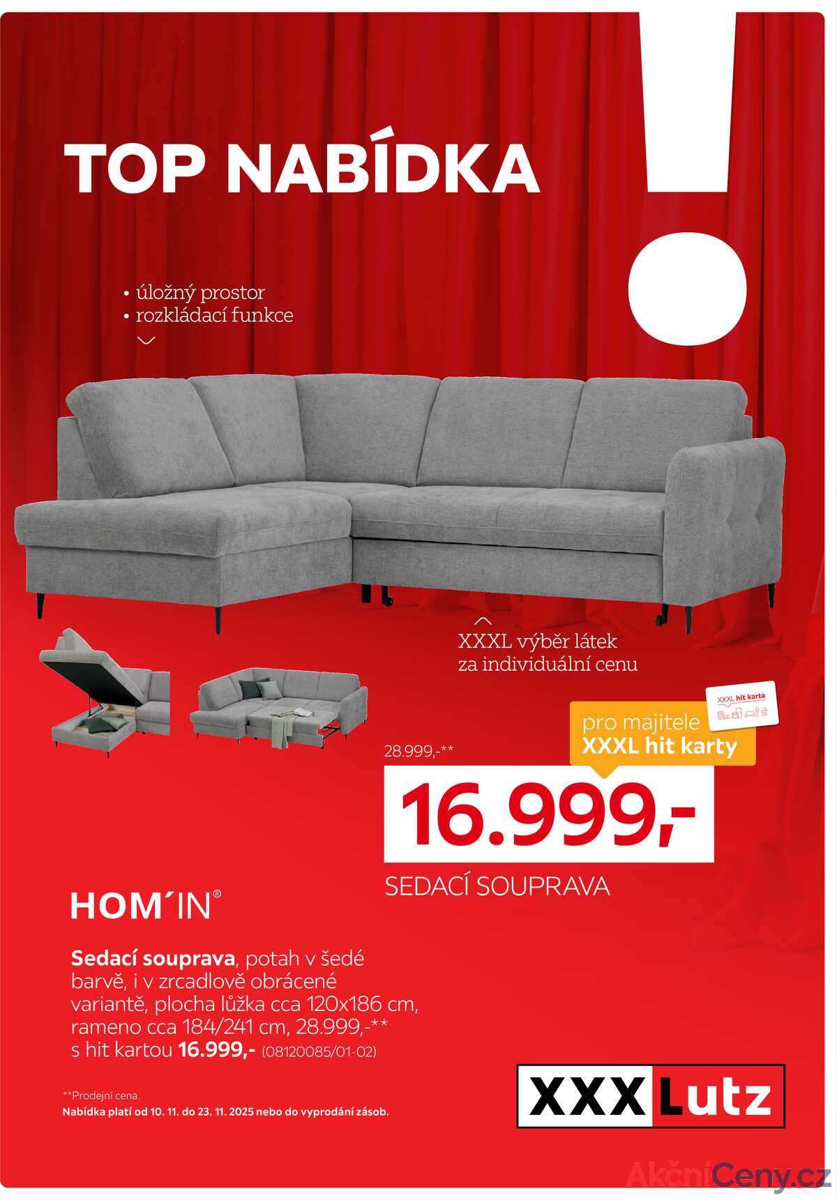XXXLutz Top nabídka 10.11. - 23.11. strana 1