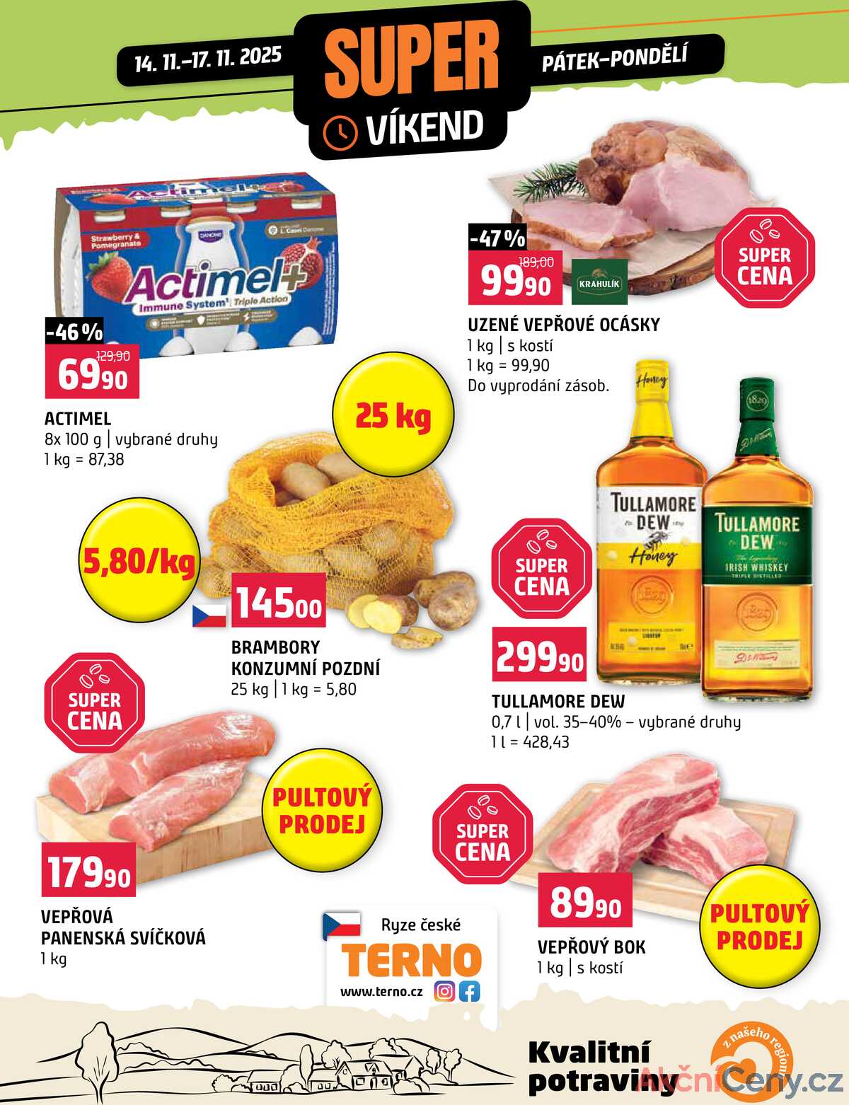 Terno Víkendová akce od 14.11. do 16.11.2025 strana 1