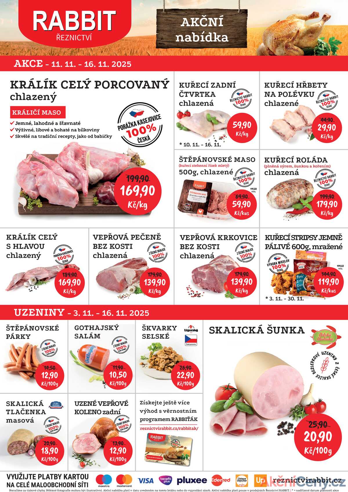 RABBIT řeznictví od 10.11. do 16.11.2025 strana 1