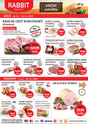 RABBIT řeznictví : 1 leták