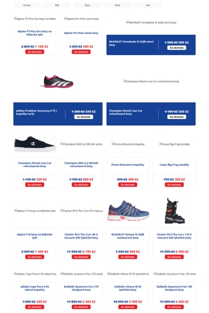 Intersport Boty - 9. 11. 2025