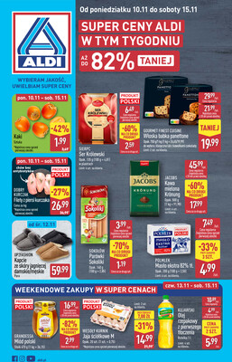 Leták Aldi Polsko 10.11.-15.11.2025 - Úplná nabídka