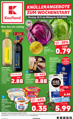 Leták Kaufland Německo 9.11.-12.11.2025