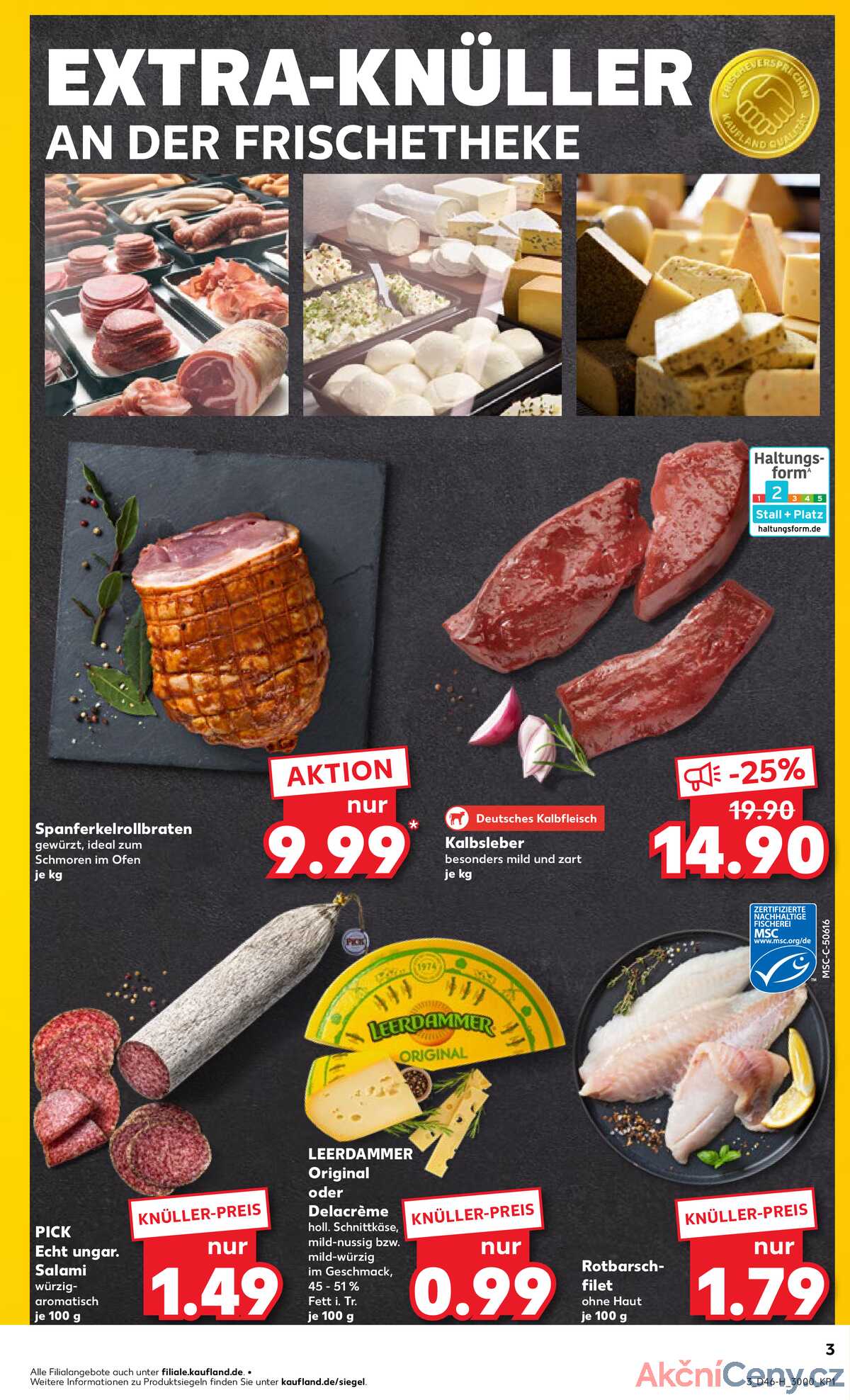 Leták Kaufland Německo 13.11.-19.11.2025 strana 3