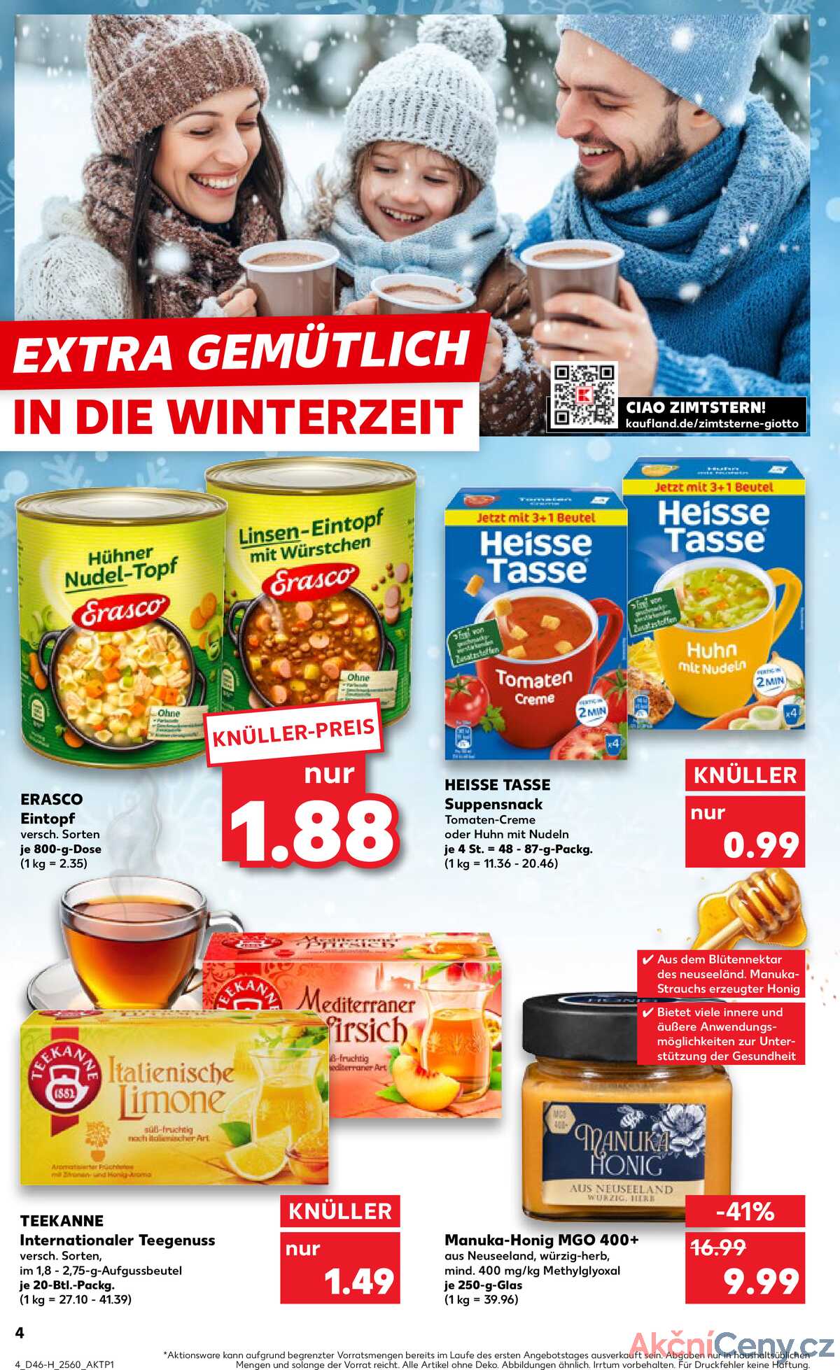 Leták Kaufland Německo 13.11.-19.11.2025 strana 4