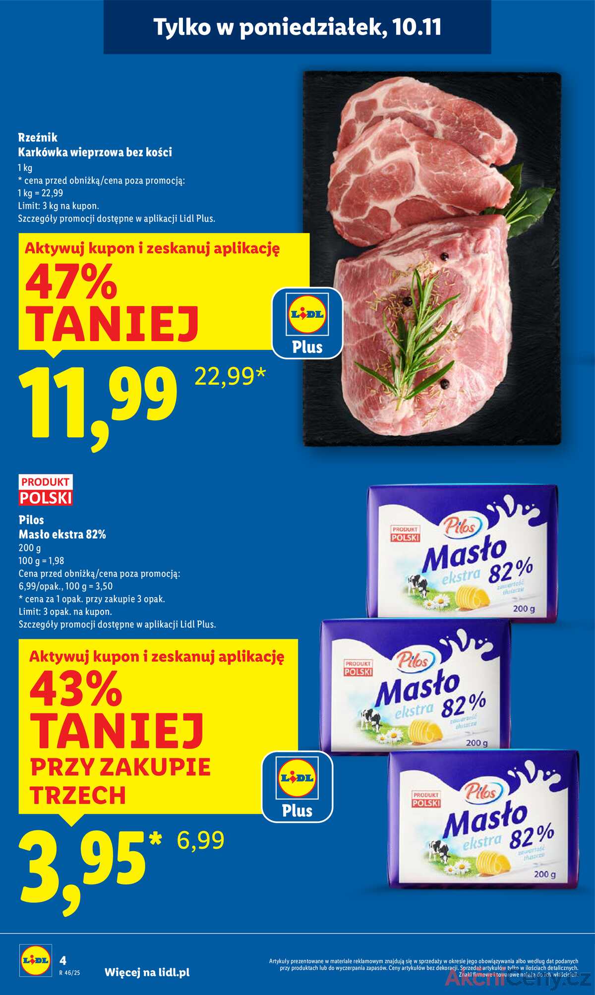 Leták Lidl Polsko 10.11.-12.11.2025 strana 4