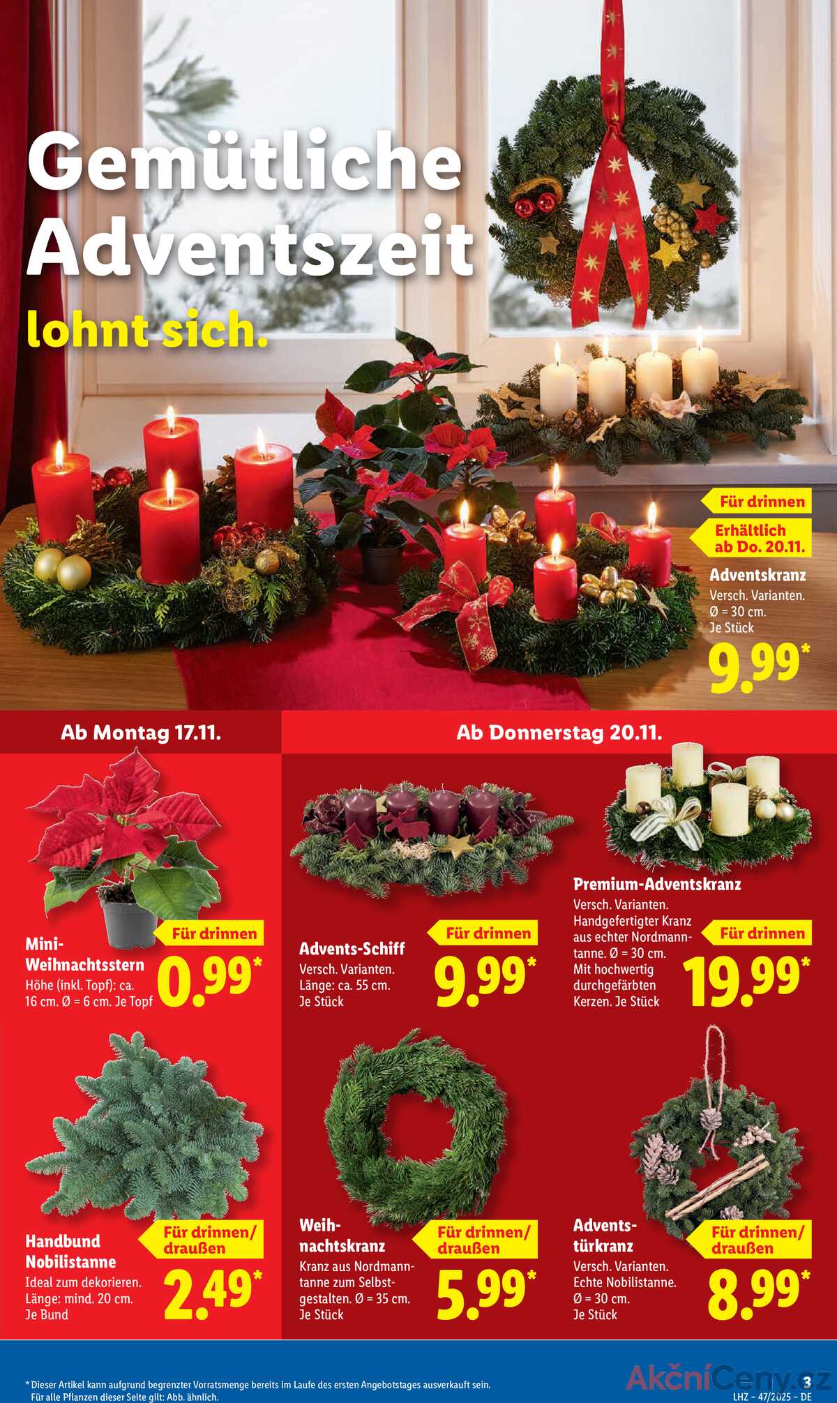 Leták Lidl Německo 17.11.-22.11.2025 strana 3
