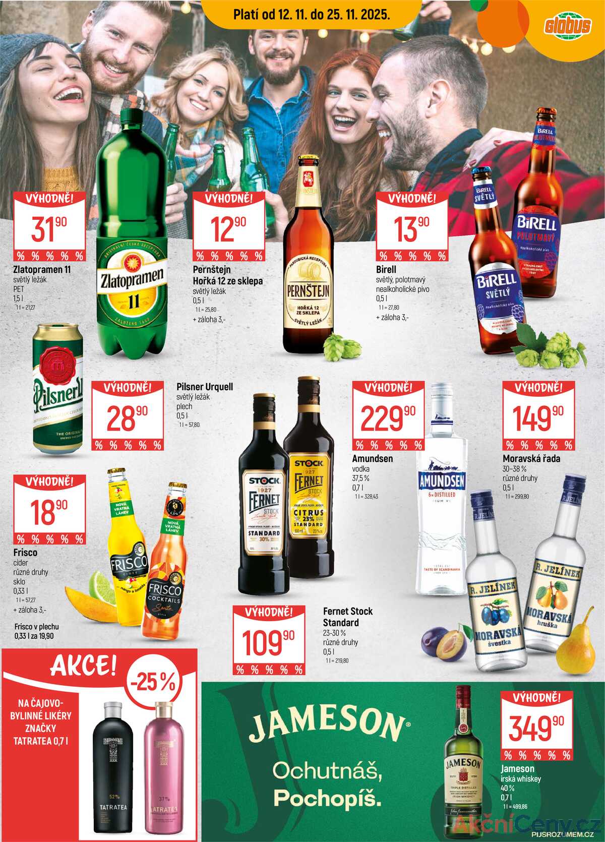 Akční leták Globus 12.11. - 25.11.2025 - Globus Pardubice strana 4