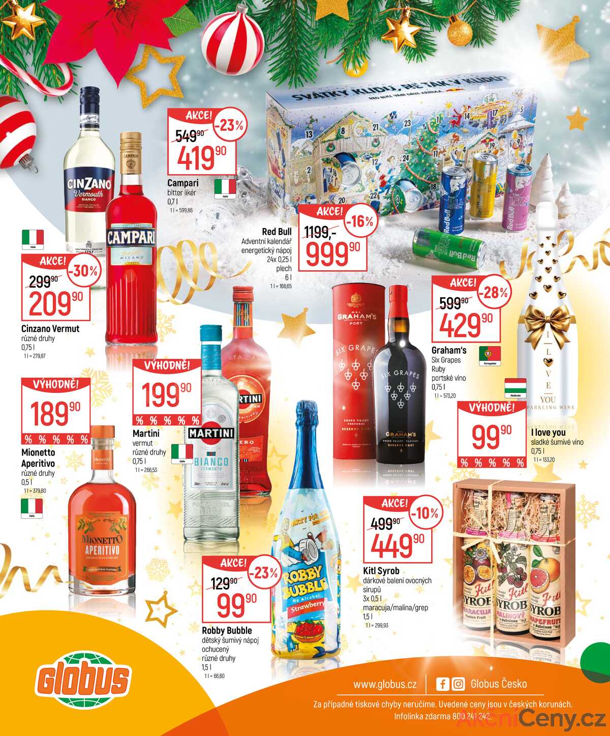 Akční leták Globus 12.11. - 31.12.2025 - Globus Brno Ivanovice strana 12