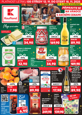 Leták Kaufland 12.11. - 18.11. - Kaufland - Teplice