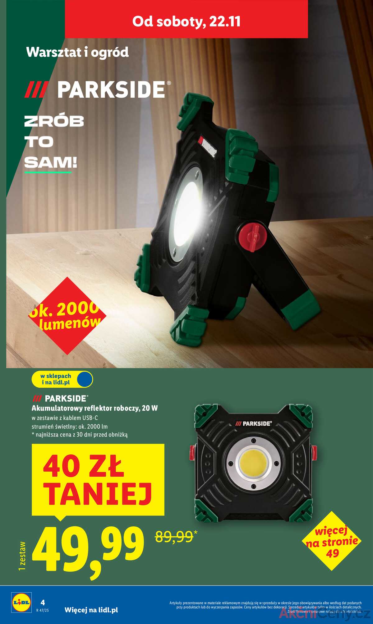 Katalog Lidl Polsko 17.11.-22.11.2025 strana 4