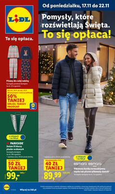 Katalog Lidl Polsko 17.11.-22.11.2025
