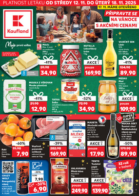 Leták Kaufland 12.11. - 18.11. - Kaufland - Havlíčkův Brod