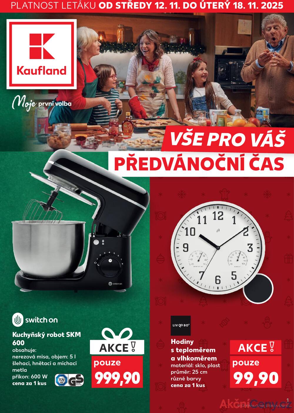 Leták Kaufland - Kaufland Nonfood 11.11. - 23.11. - strana 1 Leták Kaufland - Kaufland Nonfood 11.11. - 23.11. - strana 1