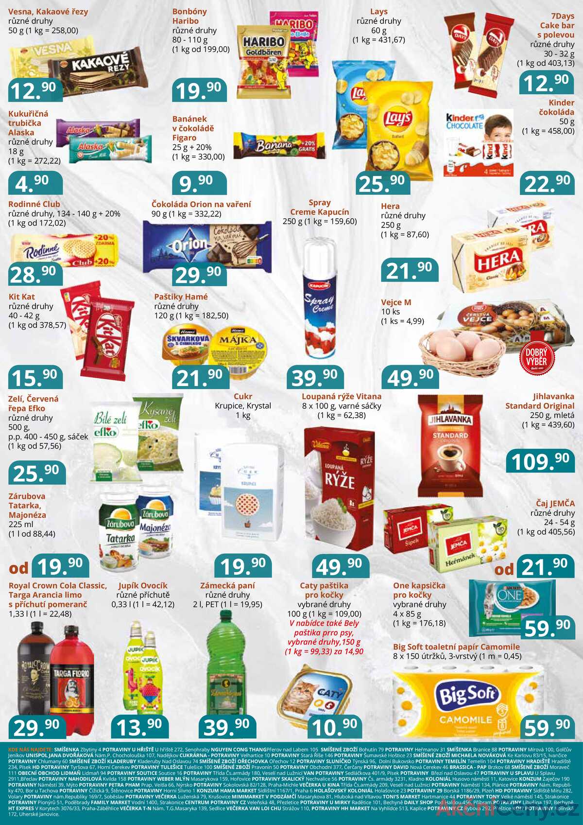 Potraviny CZ leták B do 17.11. strana 2