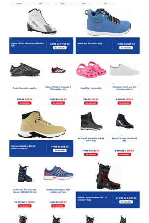 Intersport Boty - 11. 11. 2025