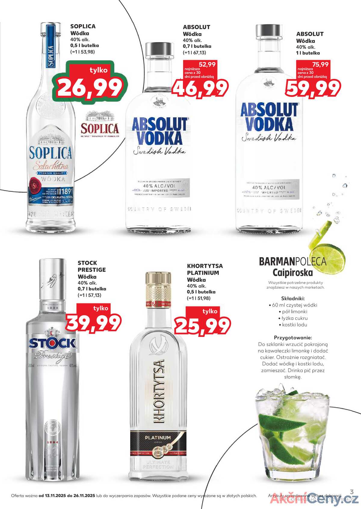 Leták Kaufland Polsko 13.11.-26.11.2025 - Bar Kaufland strana 3