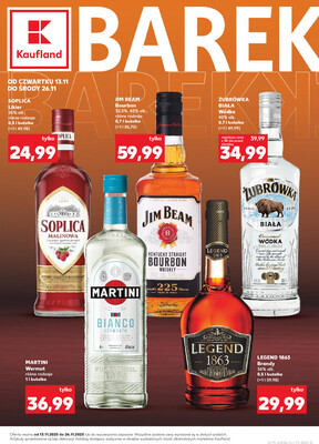 Leták Kaufland Polsko 13.11.-26.11.2025 - Bar Kaufland