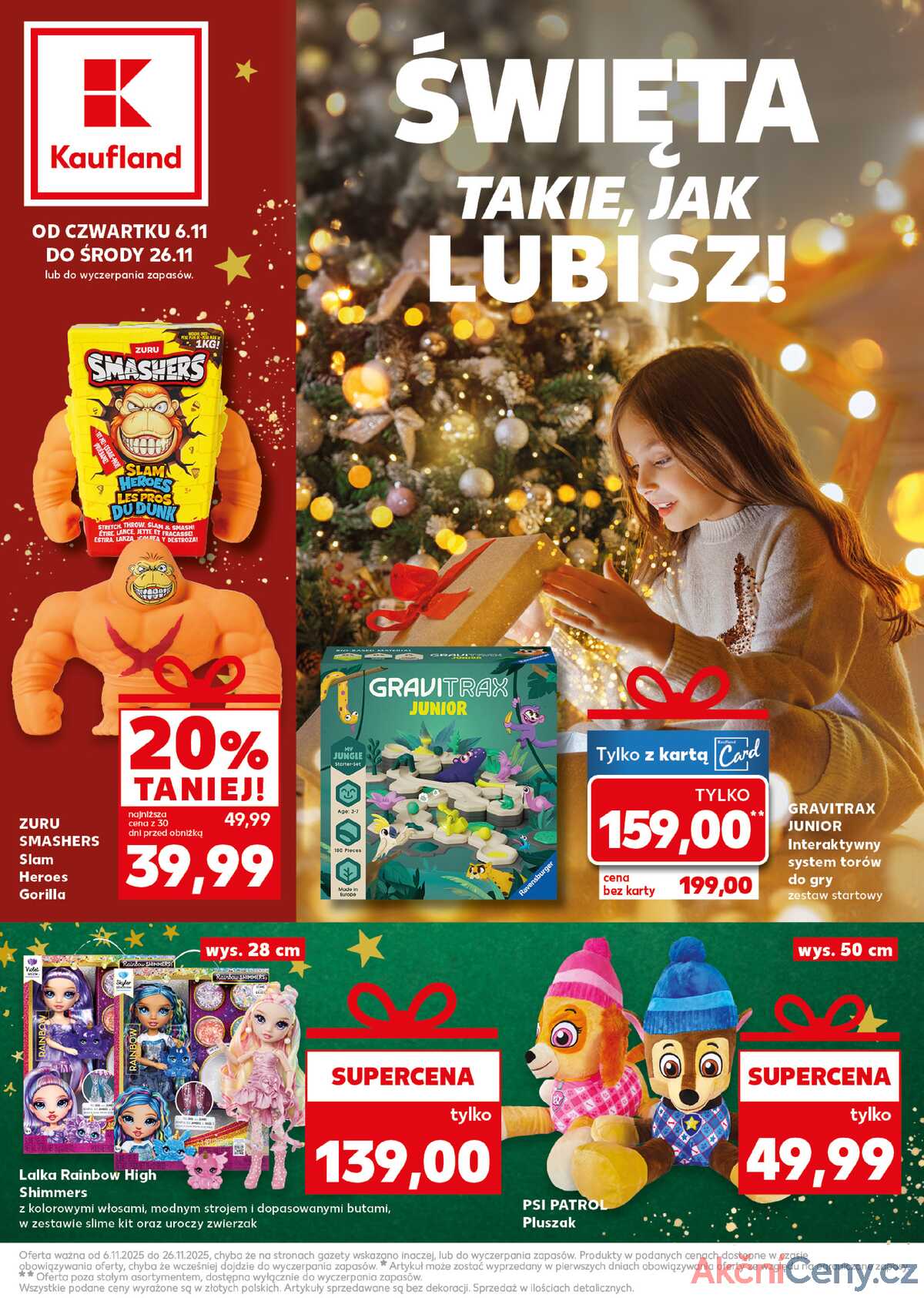 Leták Kaufland Polsko 13.11.-26.11.2025 strana 1