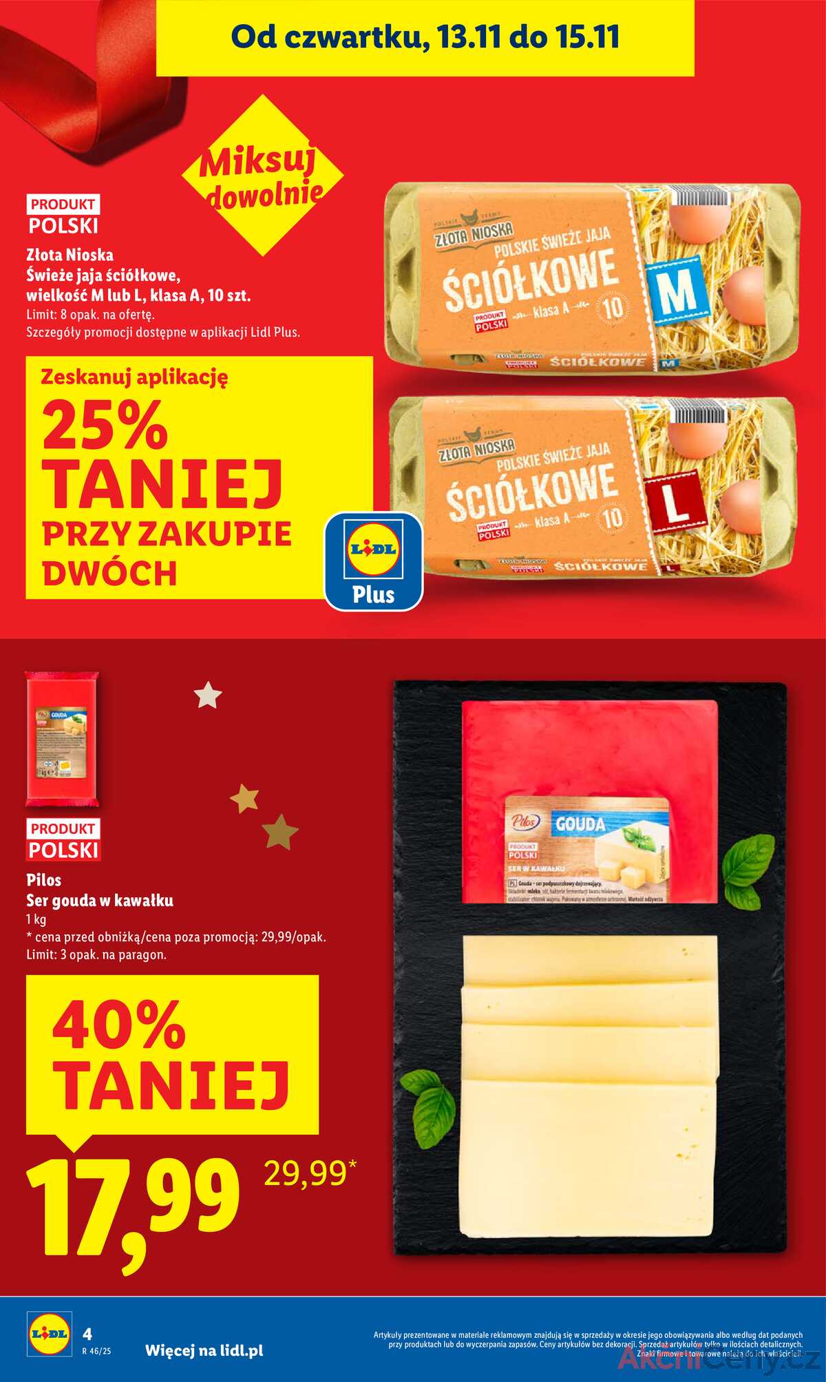 Leták Lidl Polsko 13.11.-15.11.2025 strana 4